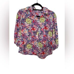 Scarlet Multicolor Patterned Garment